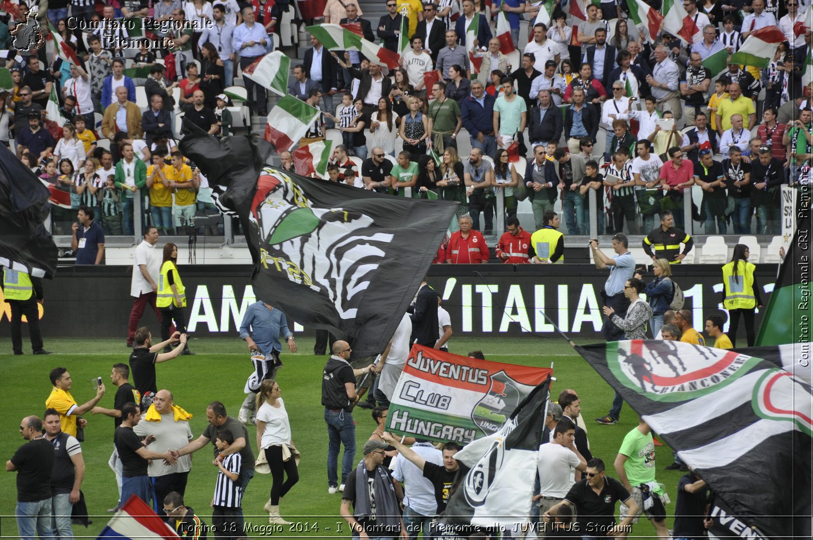 Torino 18 Maggio 2014 - I Volontari del Piemonte allo JUVENTUS Stadium - Comitato Regionale del Piemonte