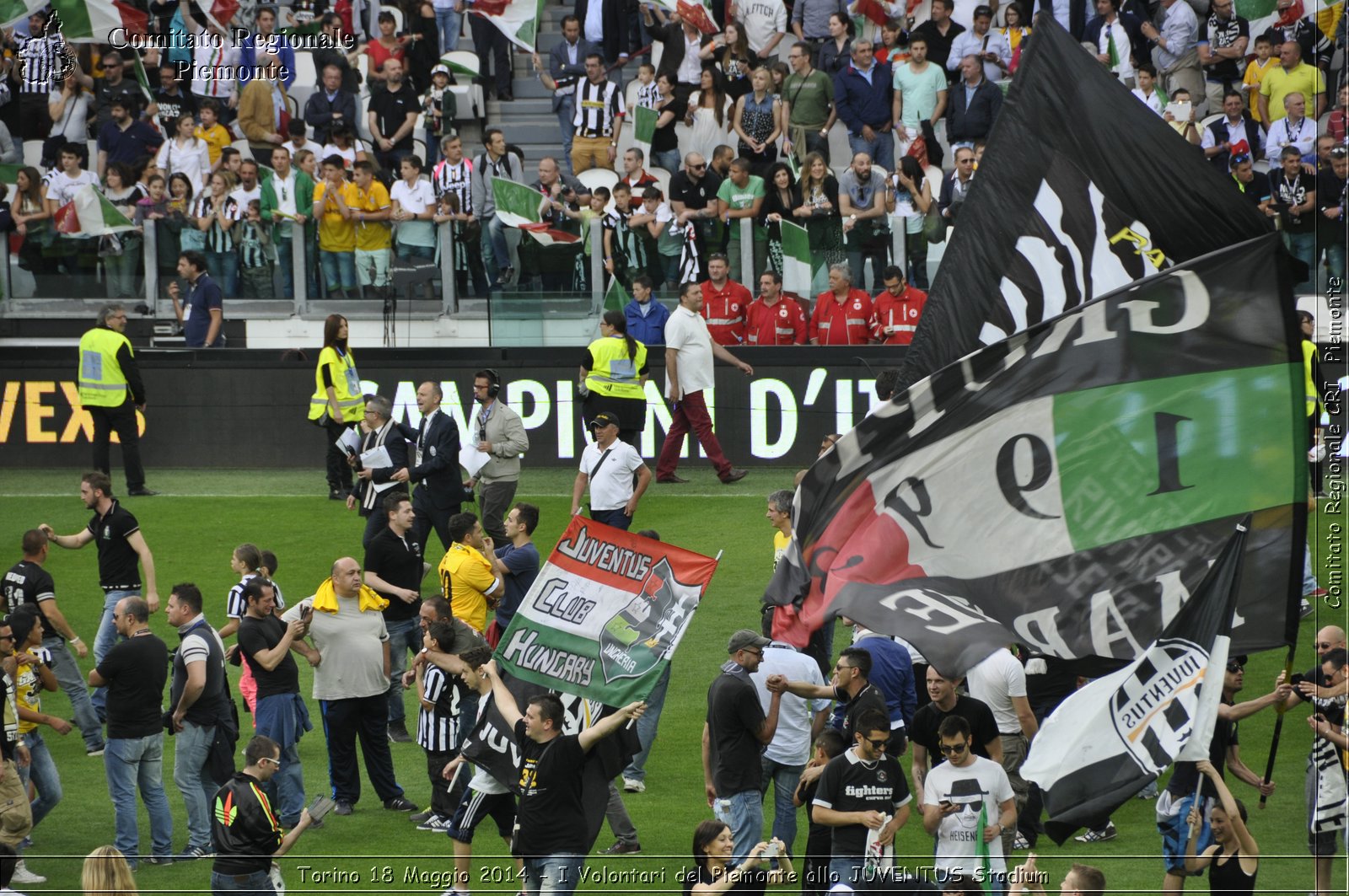 Torino 18 Maggio 2014 - I Volontari del Piemonte allo JUVENTUS Stadium - Comitato Regionale del Piemonte