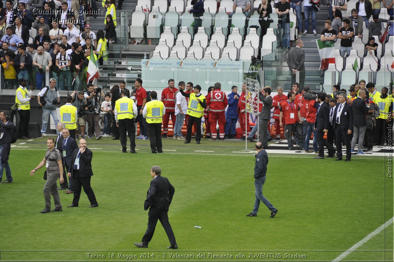 Torino 18 Maggio 2014 - I Volontari del Piemonte allo JUVENTUS Stadium - Comitato Regionale del Piemonte