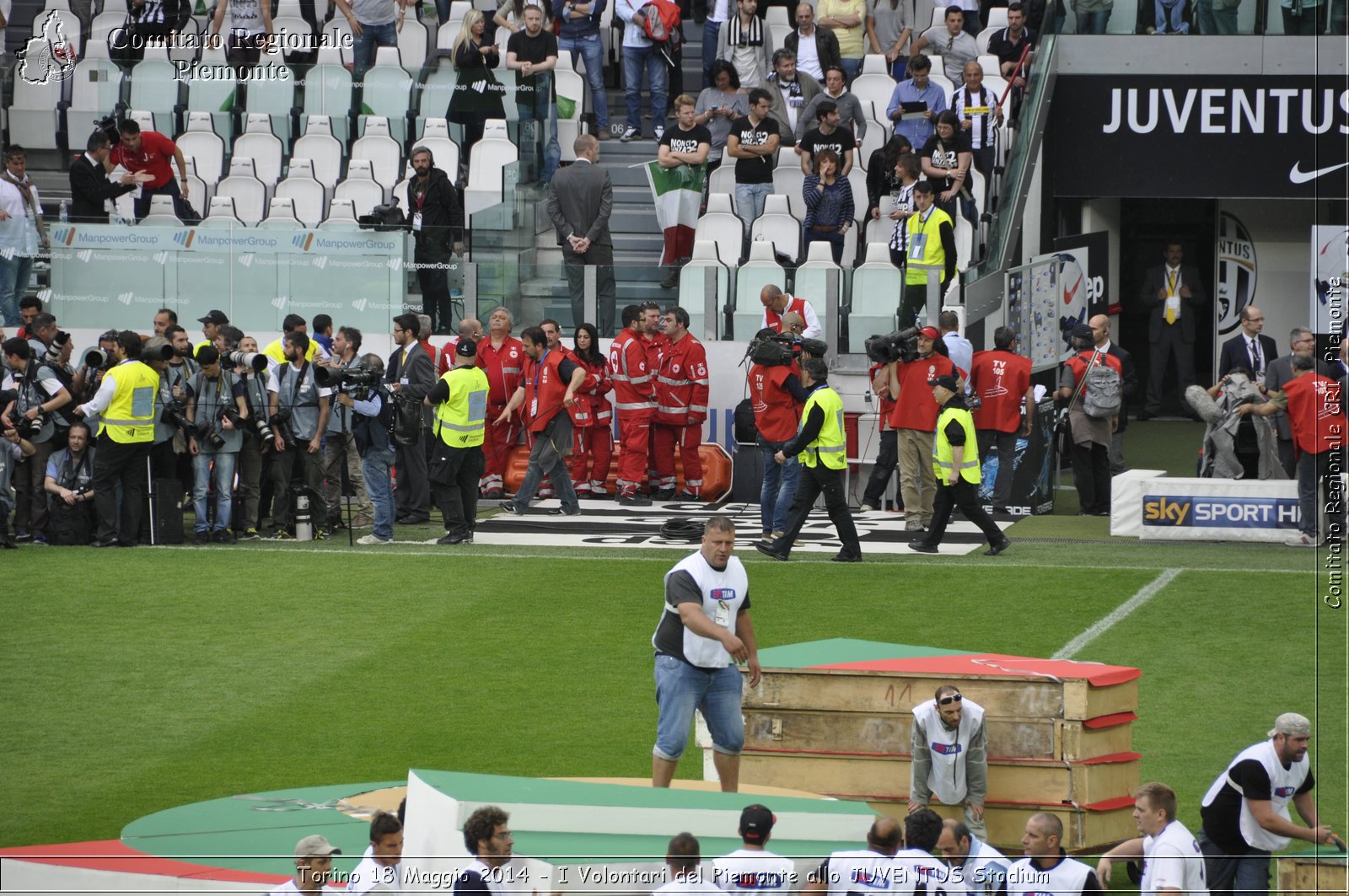 Torino 18 Maggio 2014 - I Volontari del Piemonte allo JUVENTUS Stadium - Comitato Regionale del Piemonte