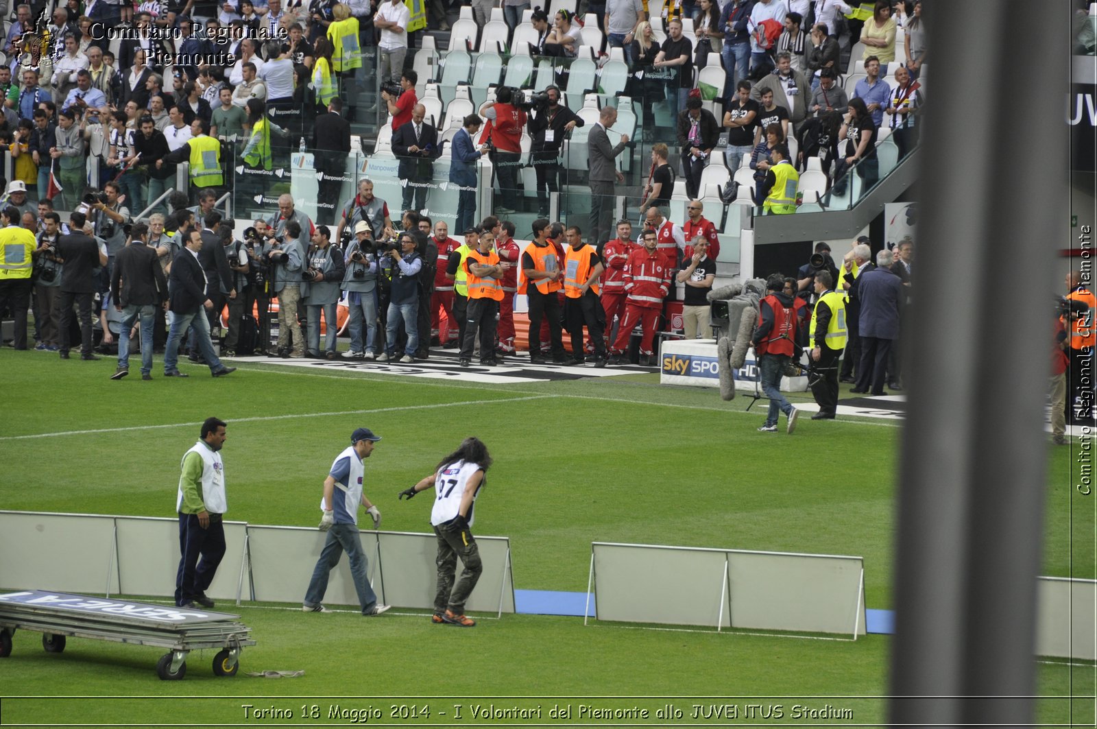 Torino 18 Maggio 2014 - I Volontari del Piemonte allo JUVENTUS Stadium - Comitato Regionale del Piemonte