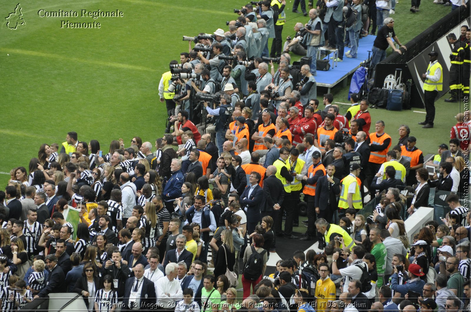 Torino 18 Maggio 2014 - I Volontari del Piemonte allo JUVENTUS Stadium - Comitato Regionale del Piemonte