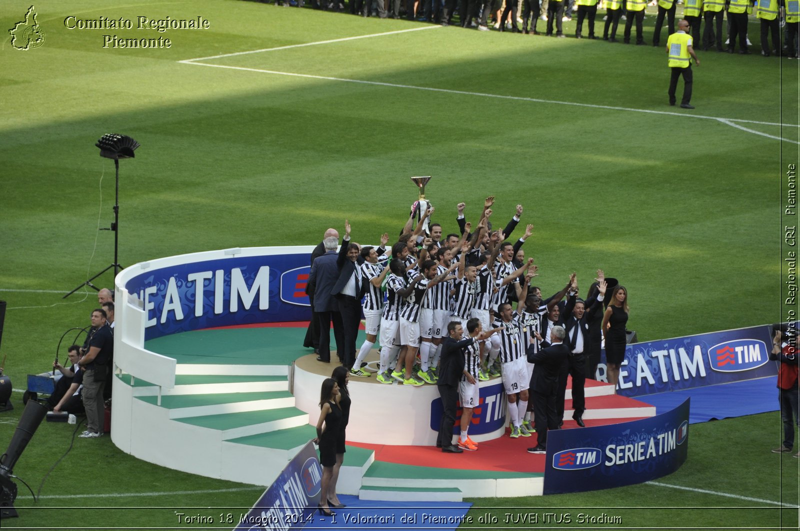 Torino 18 Maggio 2014 - I Volontari del Piemonte allo JUVENTUS Stadium - Comitato Regionale del Piemonte