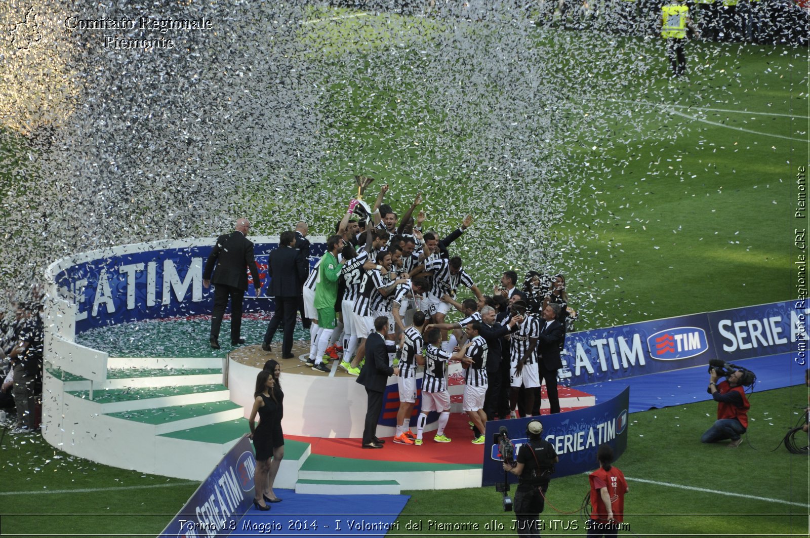 Torino 18 Maggio 2014 - I Volontari del Piemonte allo JUVENTUS Stadium - Comitato Regionale del Piemonte