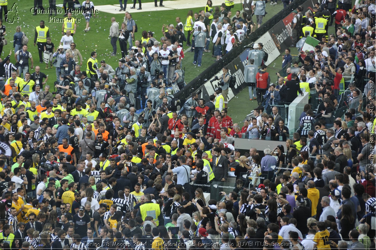 Torino 18 Maggio 2014 - I Volontari del Piemonte allo JUVENTUS Stadium - Comitato Regionale del Piemonte