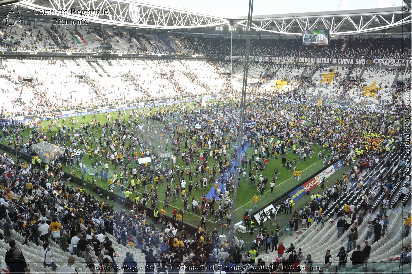 Torino 18 Maggio 2014 - I Volontari del Piemonte allo JUVENTUS Stadium - Comitato Regionale del Piemonte