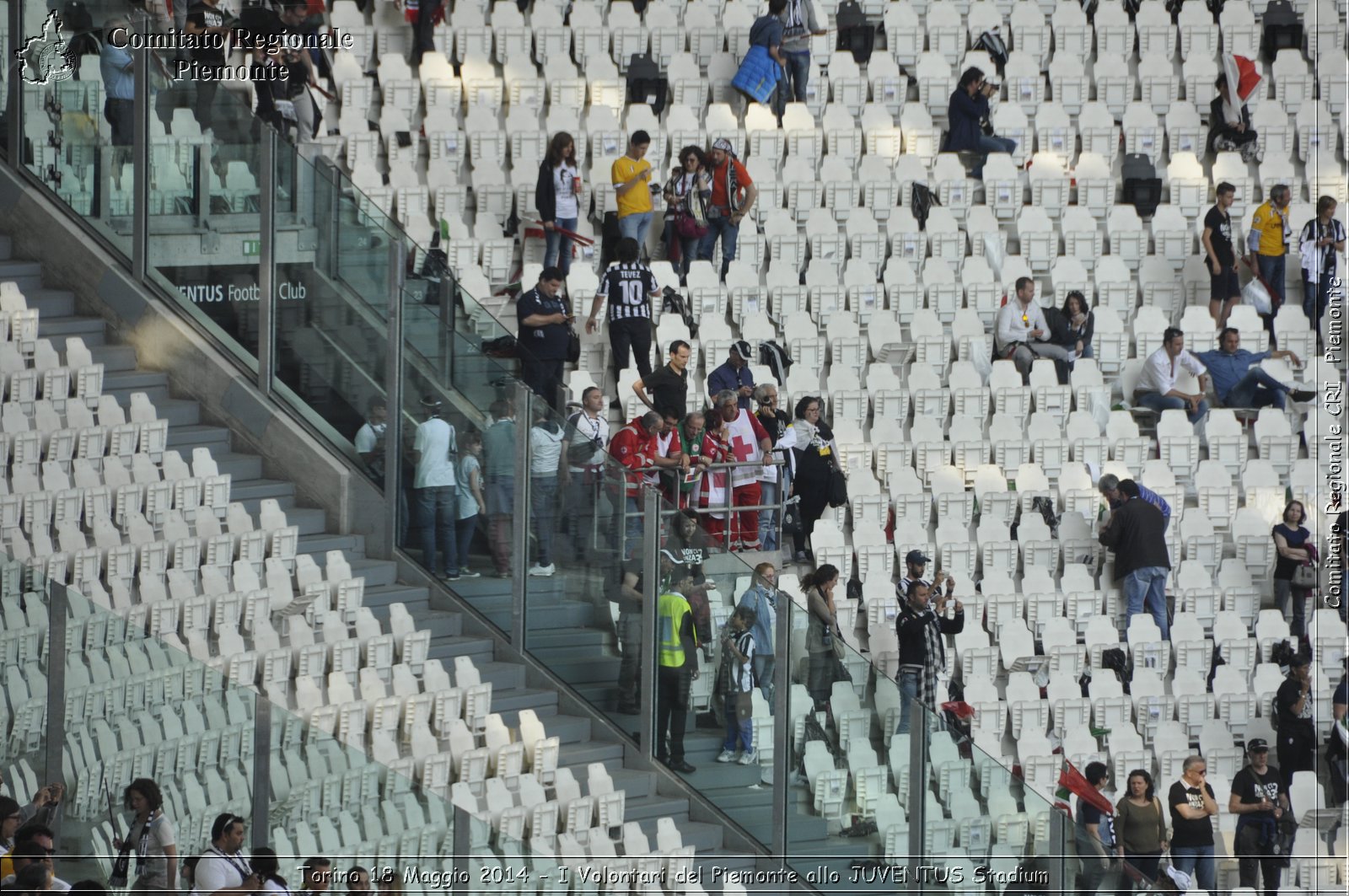 Torino 18 Maggio 2014 - I Volontari del Piemonte allo JUVENTUS Stadium - Comitato Regionale del Piemonte