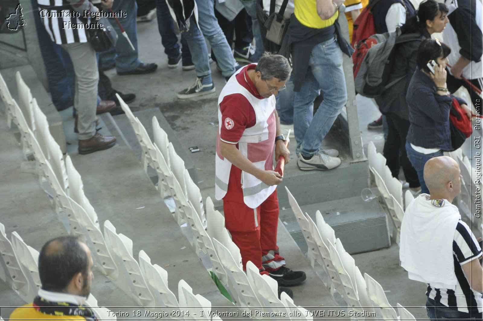 Torino 18 Maggio 2014 - I Volontari del Piemonte allo JUVENTUS Stadium - Comitato Regionale del Piemonte