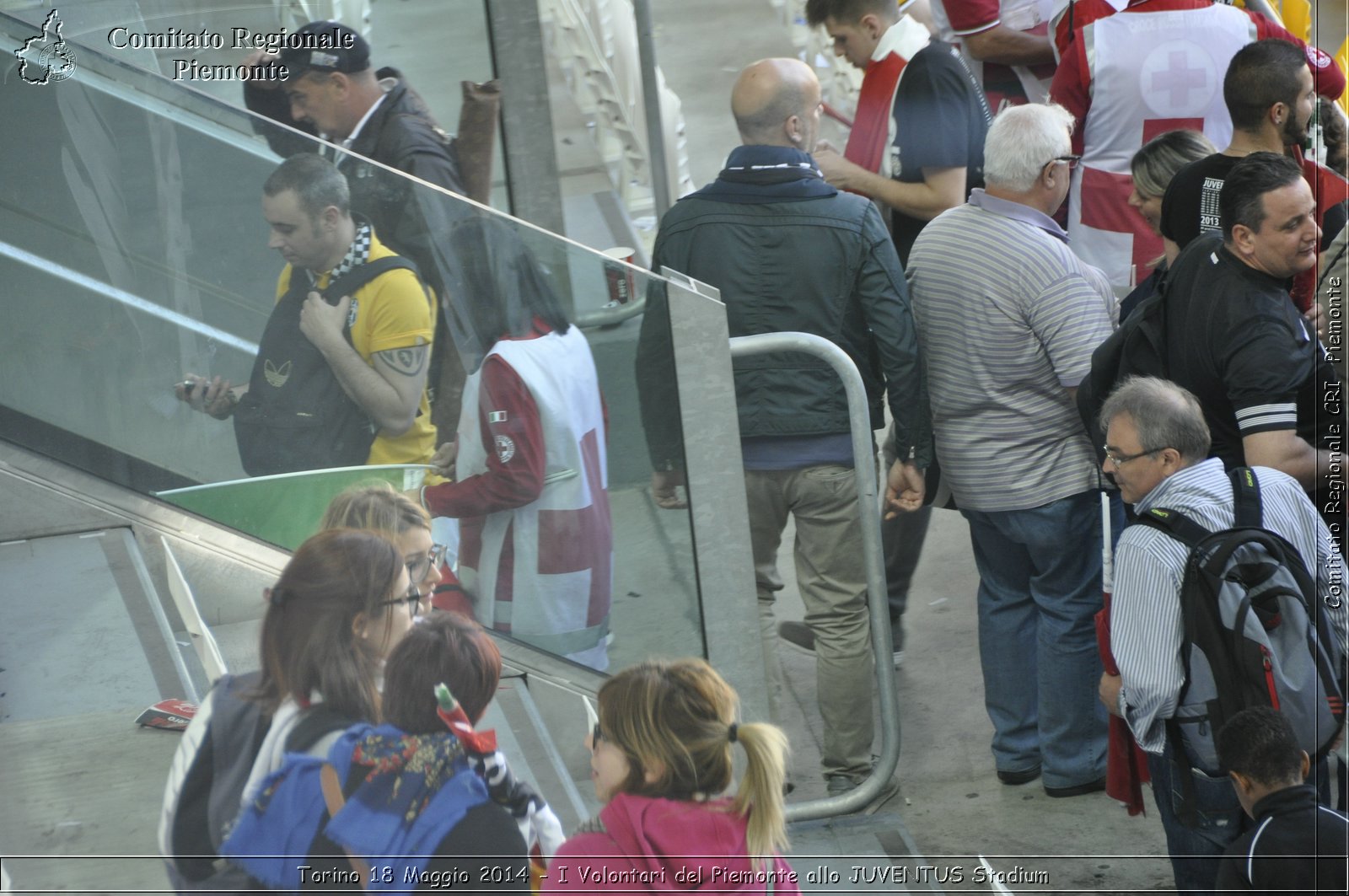 Torino 18 Maggio 2014 - I Volontari del Piemonte allo JUVENTUS Stadium - Comitato Regionale del Piemonte