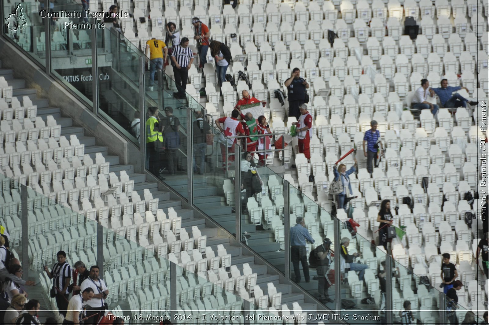 Torino 18 Maggio 2014 - I Volontari del Piemonte allo JUVENTUS Stadium - Comitato Regionale del Piemonte