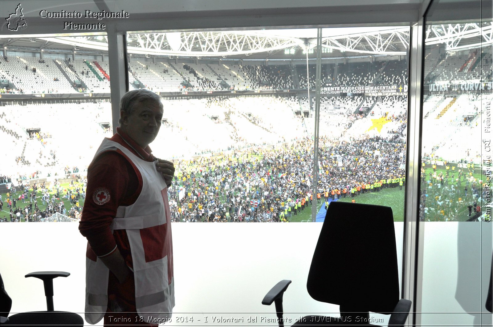 Torino 18 Maggio 2014 - I Volontari del Piemonte allo JUVENTUS Stadium - Comitato Regionale del Piemonte