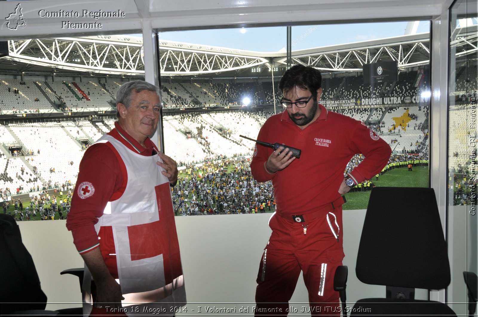 Torino 18 Maggio 2014 - I Volontari del Piemonte allo JUVENTUS Stadium - Comitato Regionale del Piemonte