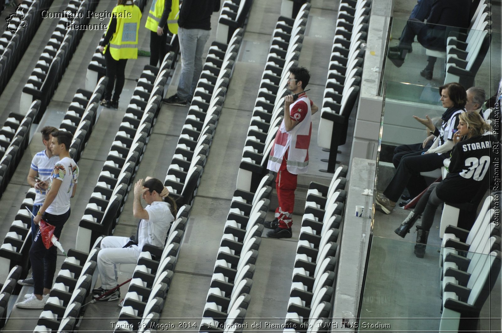 Torino 18 Maggio 2014 - I Volontari del Piemonte allo JUVENTUS Stadium - Comitato Regionale del Piemonte