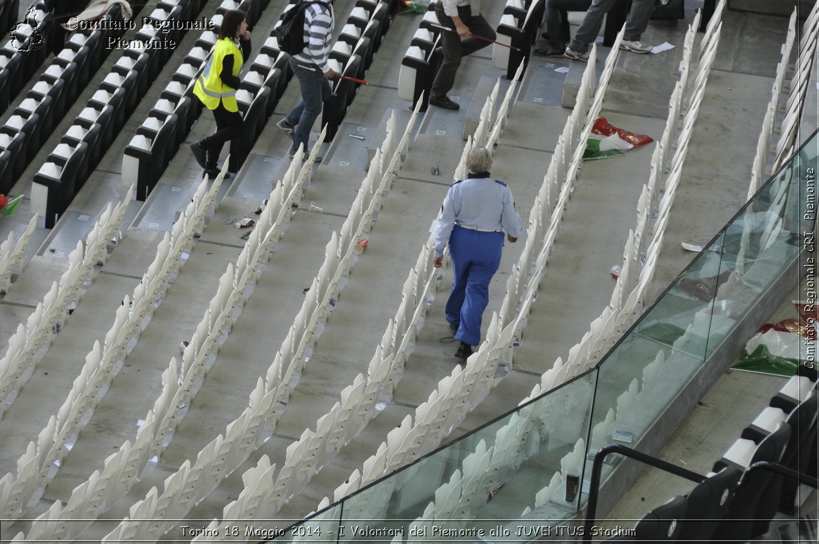 Torino 18 Maggio 2014 - I Volontari del Piemonte allo JUVENTUS Stadium - Comitato Regionale del Piemonte