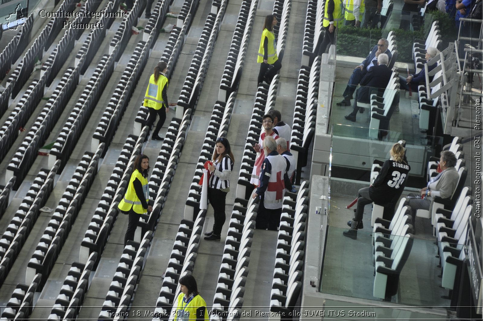 Torino 18 Maggio 2014 - I Volontari del Piemonte allo JUVENTUS Stadium - Comitato Regionale del Piemonte