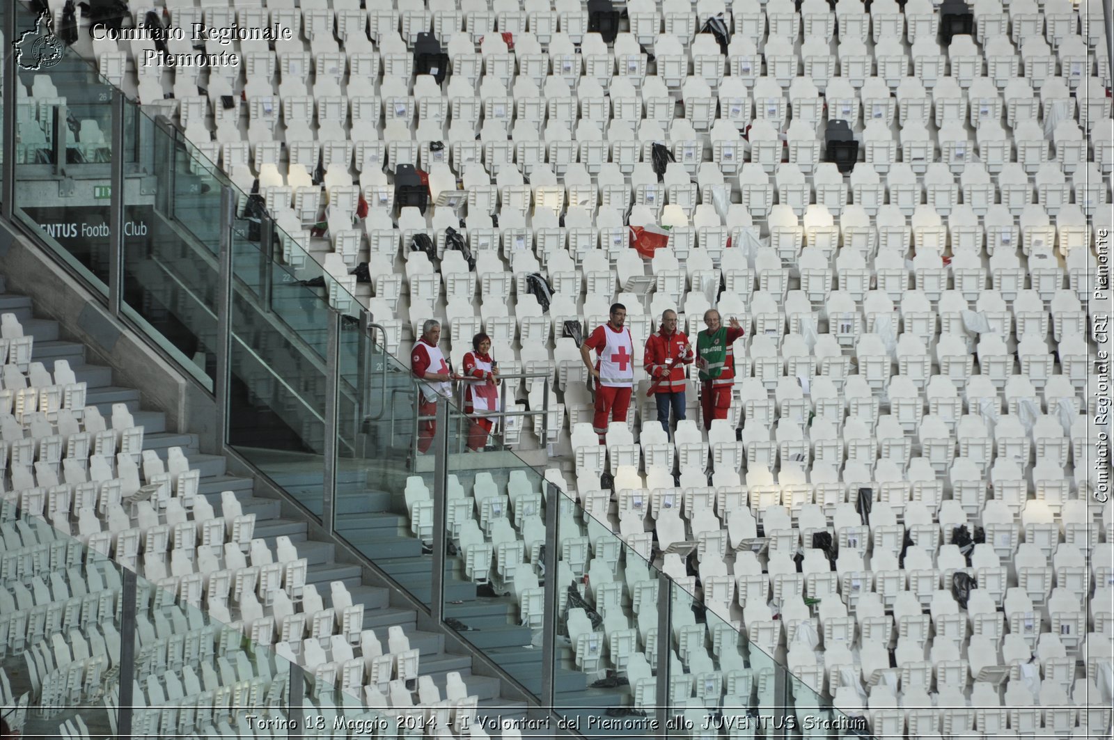 Torino 18 Maggio 2014 - I Volontari del Piemonte allo JUVENTUS Stadium - Comitato Regionale del Piemonte