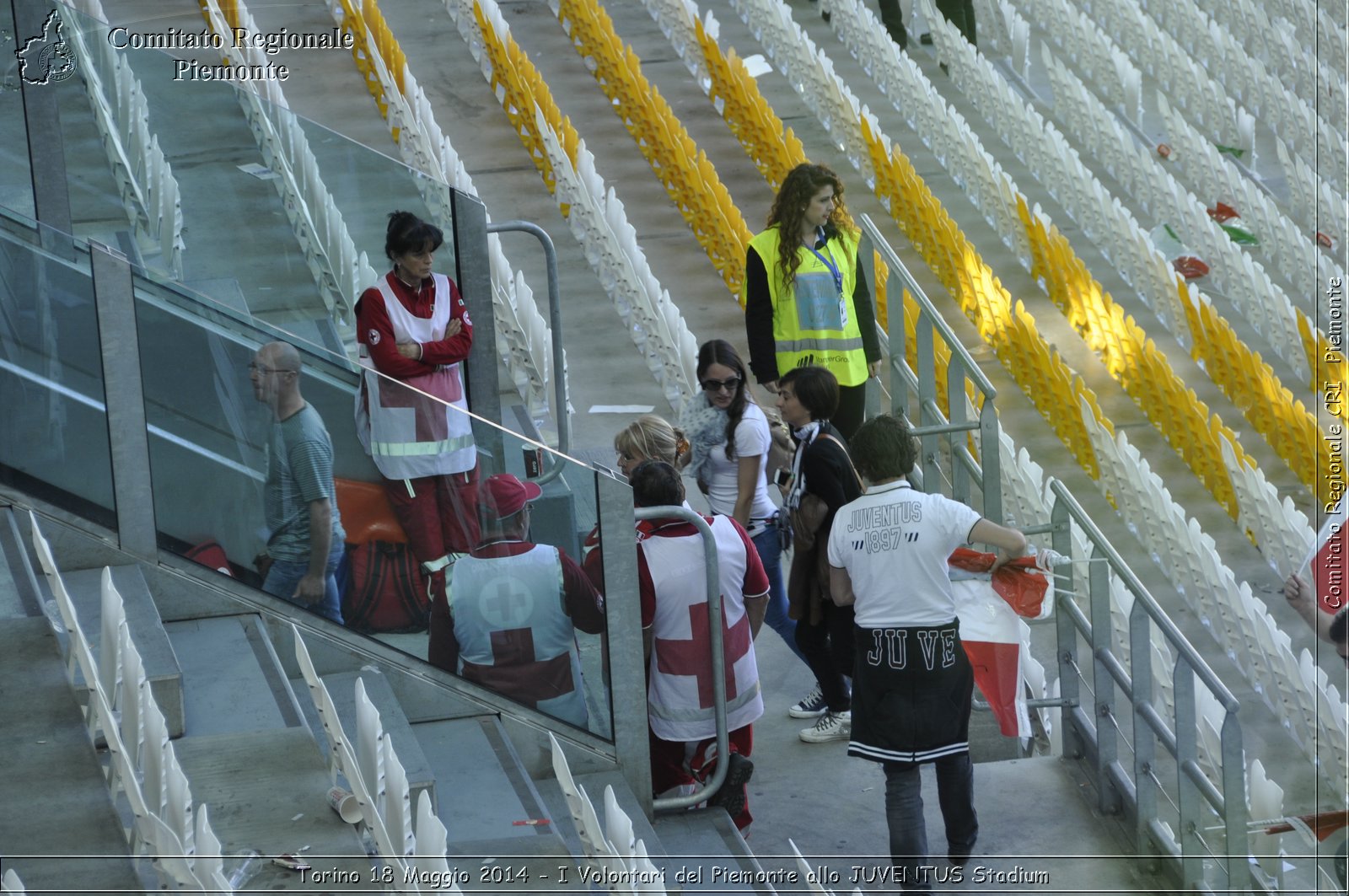 Torino 18 Maggio 2014 - I Volontari del Piemonte allo JUVENTUS Stadium - Comitato Regionale del Piemonte