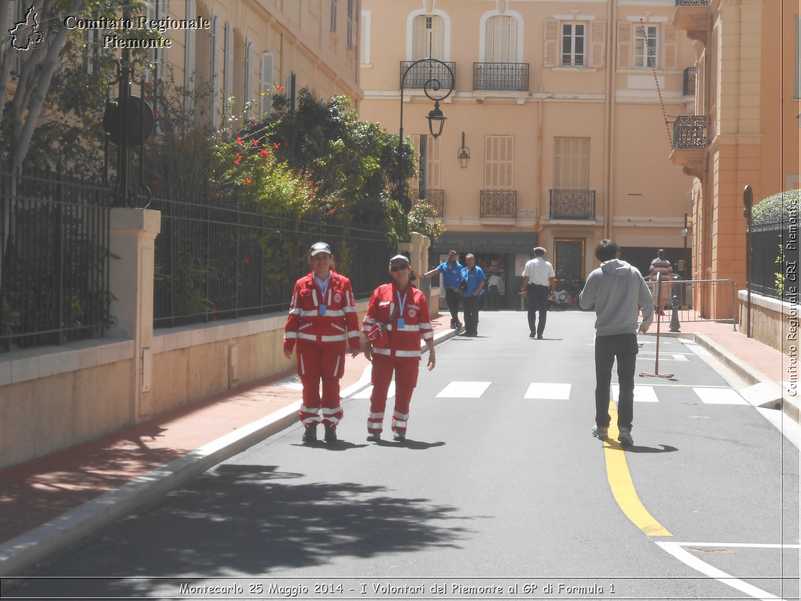 Montecarlo 25 Maggio 2014 - I Volontari del Piemonte al GP di Formula 1 - Comitato Regionale del Piemonte