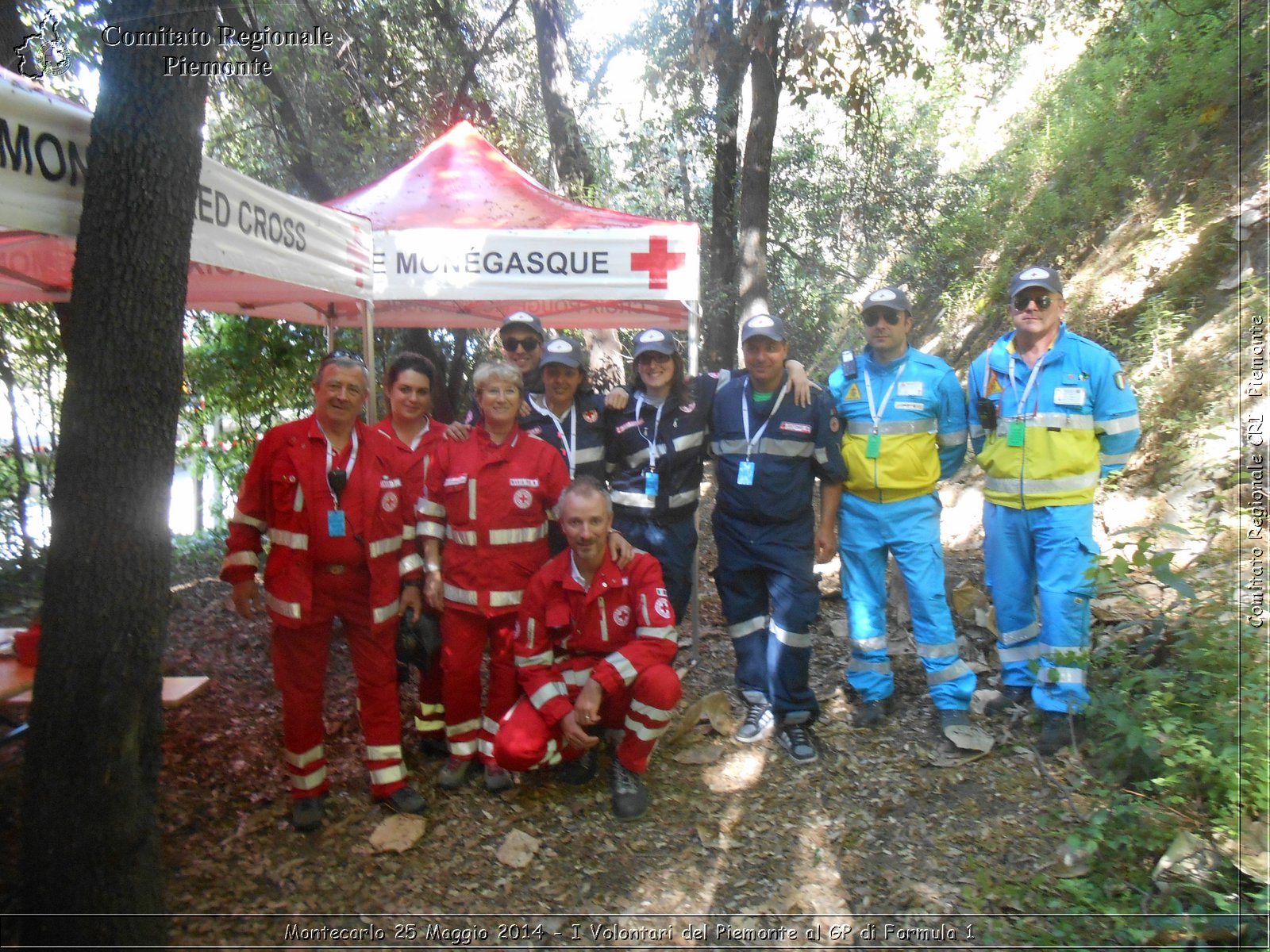 Montecarlo 25 Maggio 2014 - I Volontari del Piemonte al GP di Formula 1 - Comitato Regionale del Piemonte