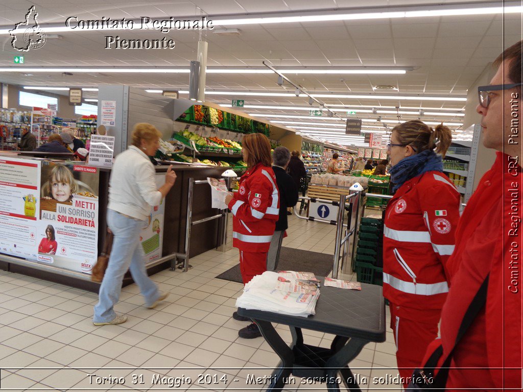 Torino 31 Maggio 2014 - Metti un sorriso alla solidariet - Comitato Regionale del Piemonte