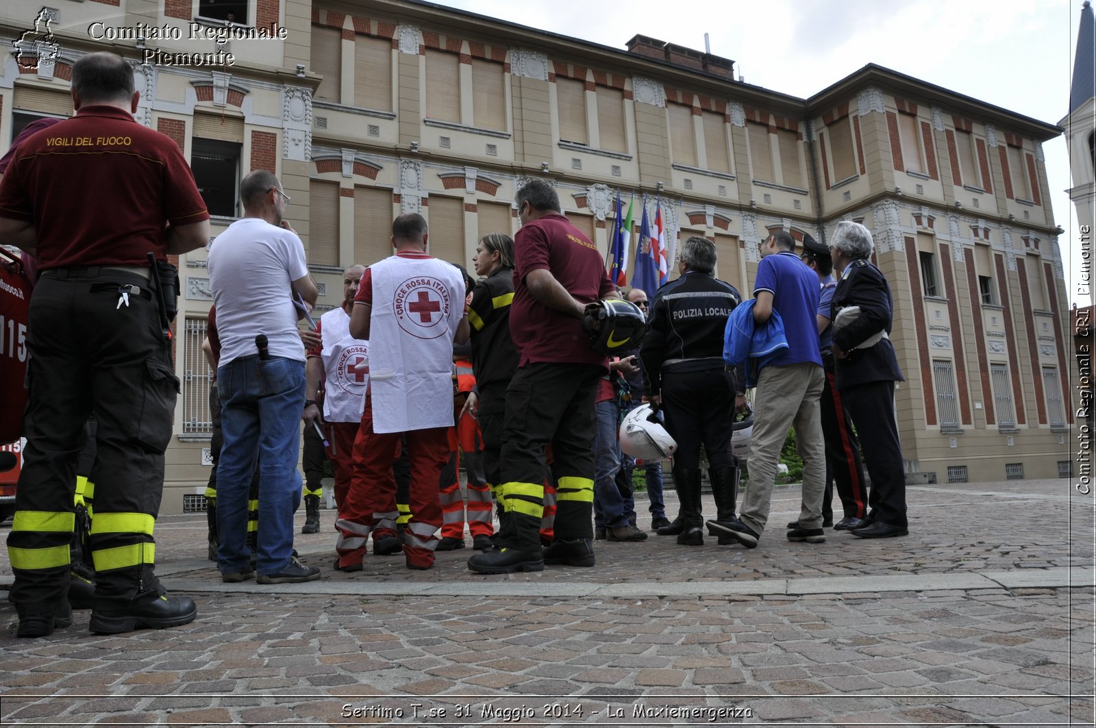 Settimo T.se 31 Maggio 2014 - La Maxiemergenza - Comitato Regionale del Piemonte