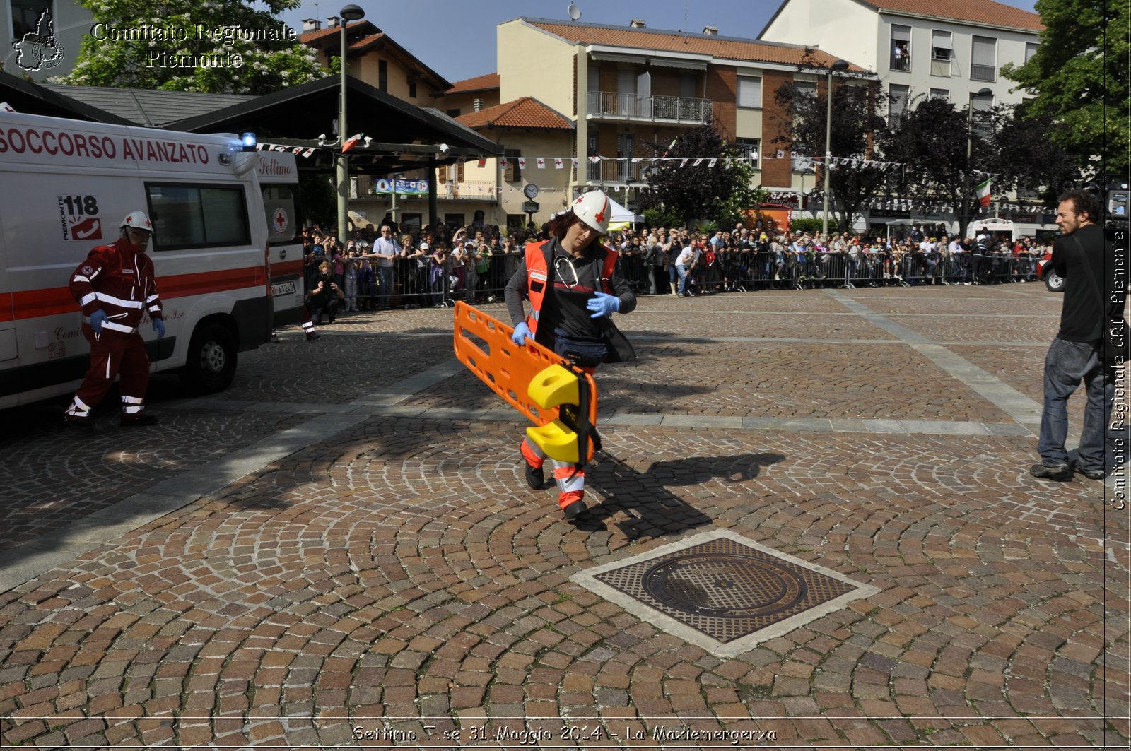 Settimo T.se 31 Maggio 2014 - La Maxiemergenza - Comitato Regionale del Piemonte