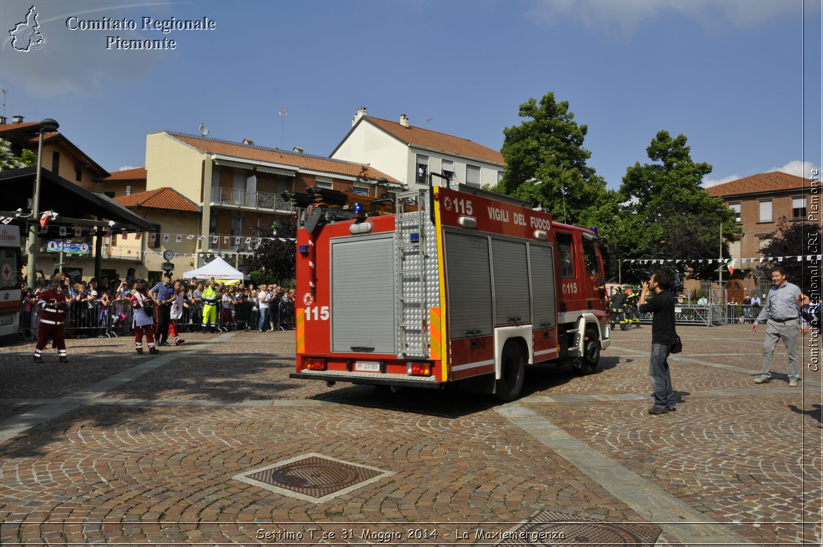 Settimo T.se 31 Maggio 2014 - La Maxiemergenza - Comitato Regionale del Piemonte