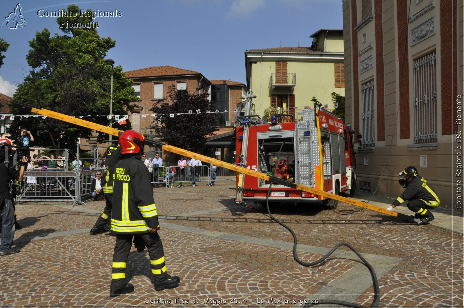 Settimo T.se 31 Maggio 2014 - La Maxiemergenza - Comitato Regionale del Piemonte