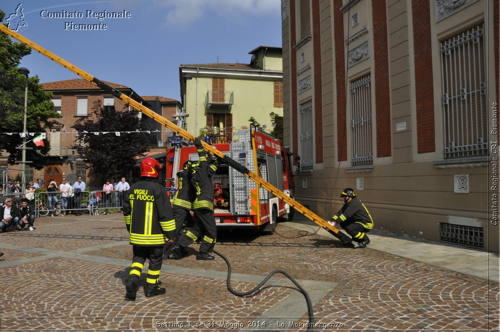 Settimo T.se 31 Maggio 2014 - La Maxiemergenza - Comitato Regionale del Piemonte