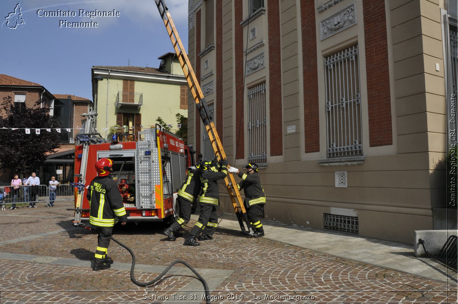 Settimo T.se 31 Maggio 2014 - La Maxiemergenza - Comitato Regionale del Piemonte