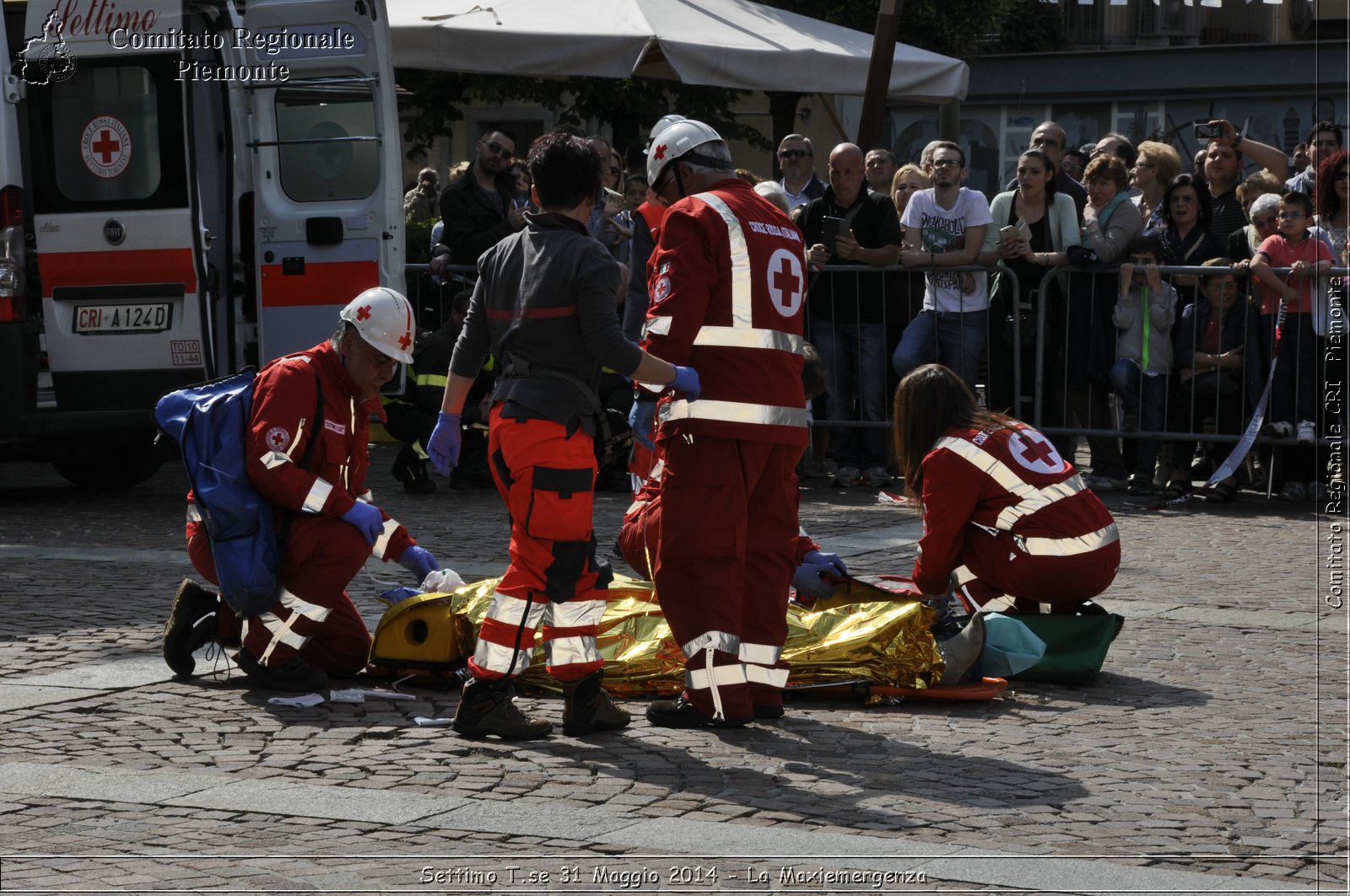 Settimo T.se 31 Maggio 2014 - La Maxiemergenza - Comitato Regionale del Piemonte