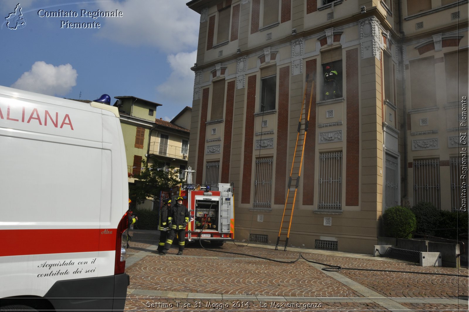 Settimo T.se 31 Maggio 2014 - La Maxiemergenza - Comitato Regionale del Piemonte