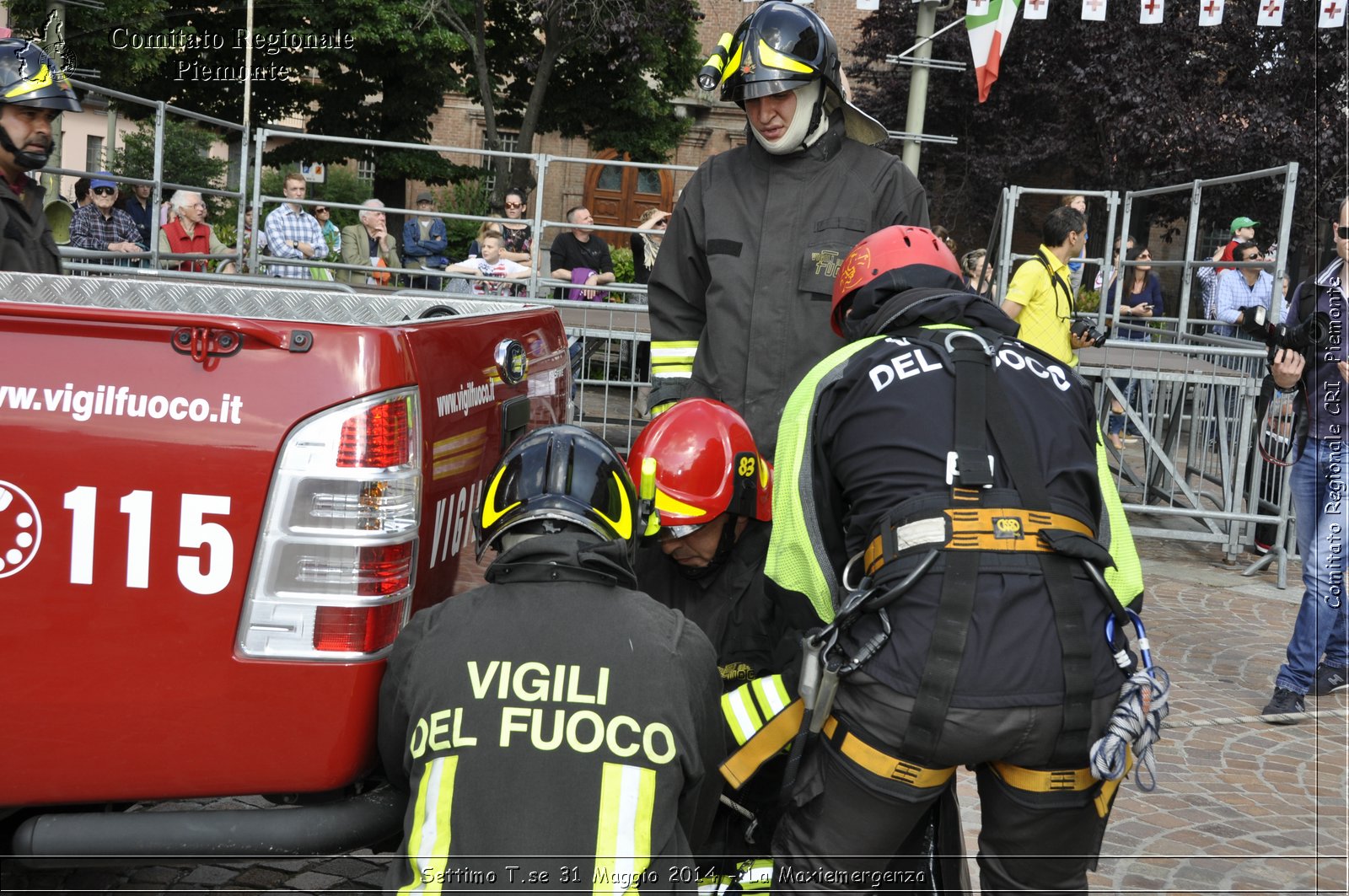 Settimo T.se 31 Maggio 2014 - La Maxiemergenza - Comitato Regionale del Piemonte