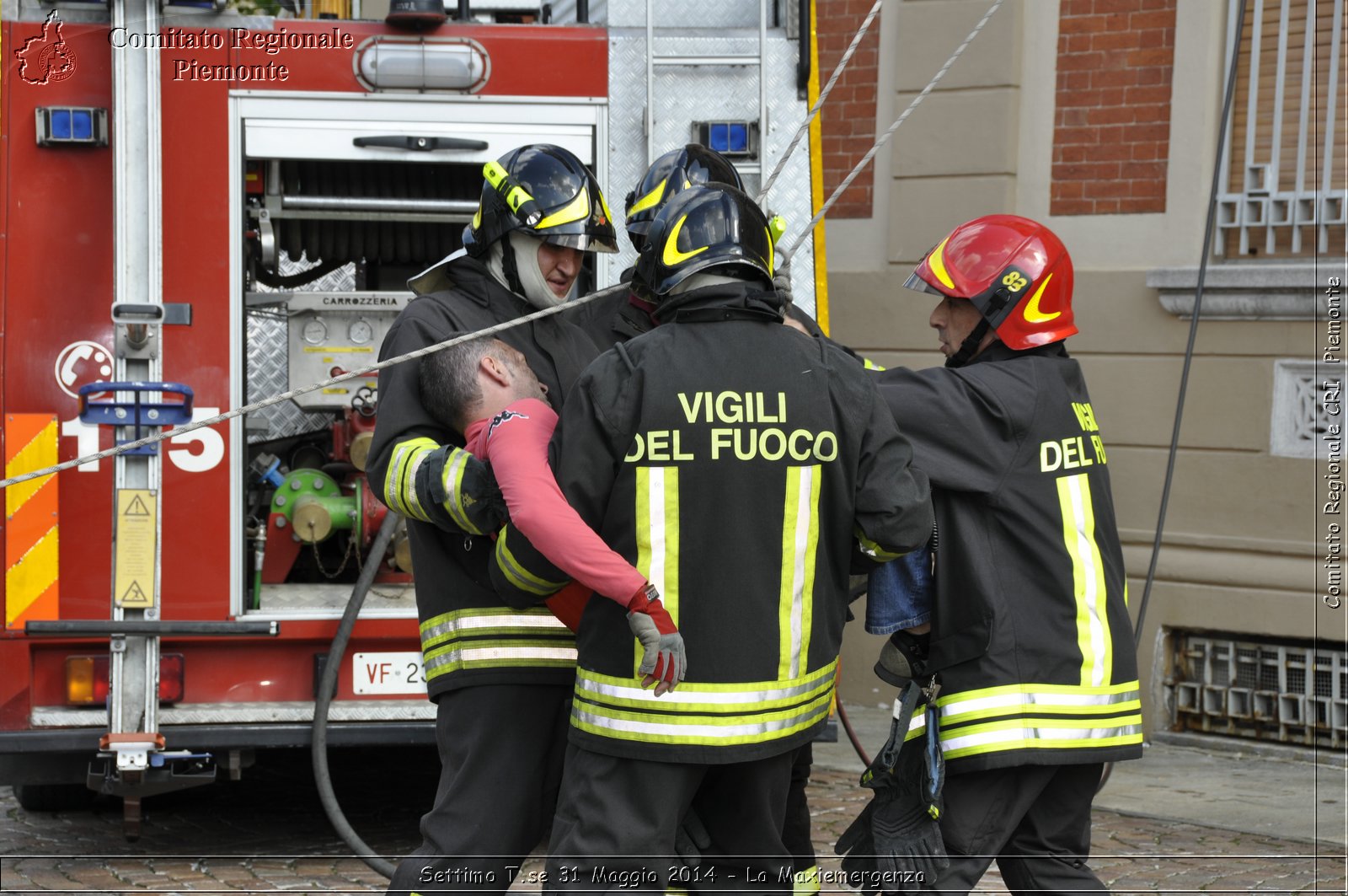 Settimo T.se 31 Maggio 2014 - La Maxiemergenza - Comitato Regionale del Piemonte