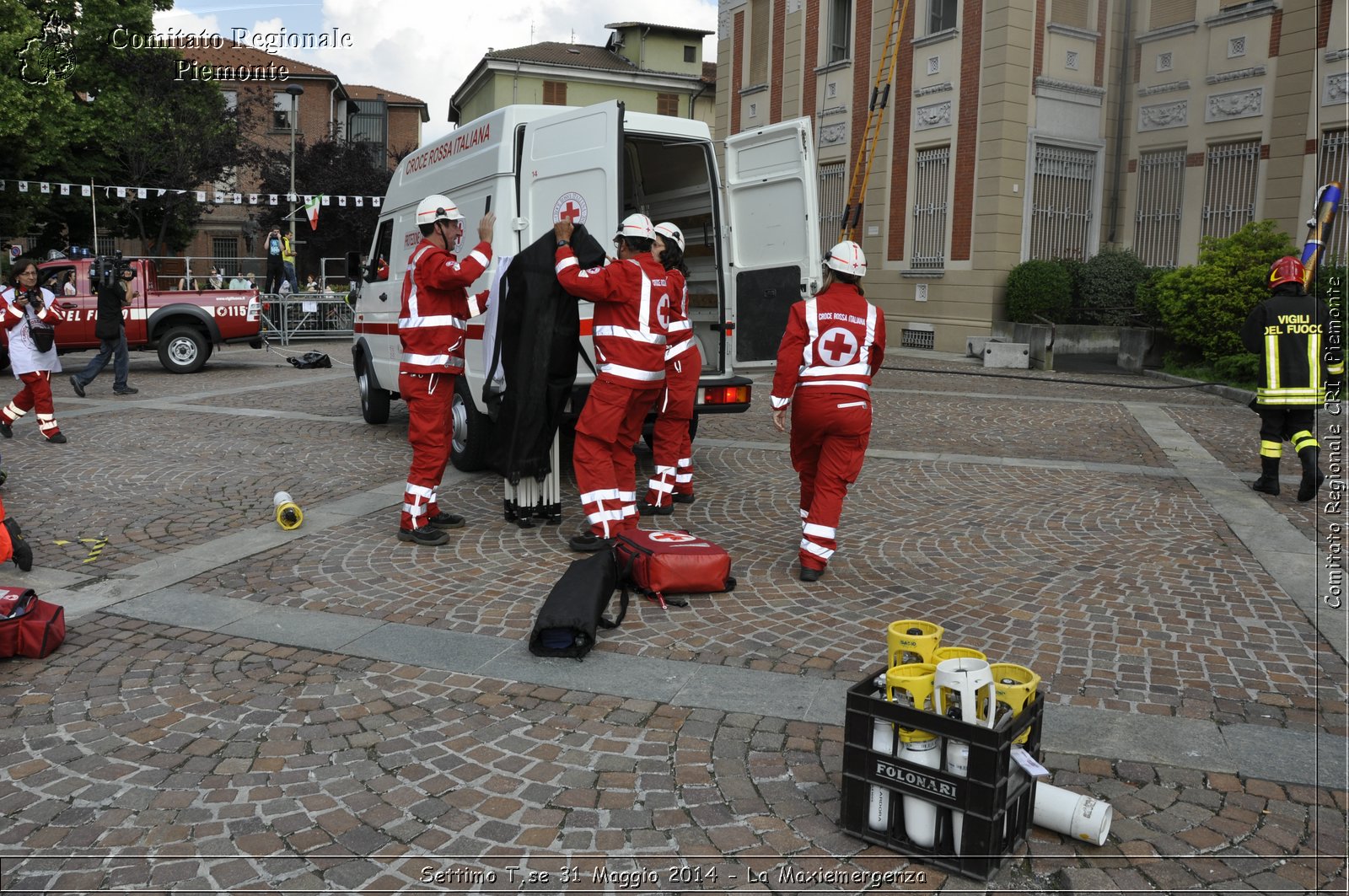 Settimo T.se 31 Maggio 2014 - La Maxiemergenza - Comitato Regionale del Piemonte