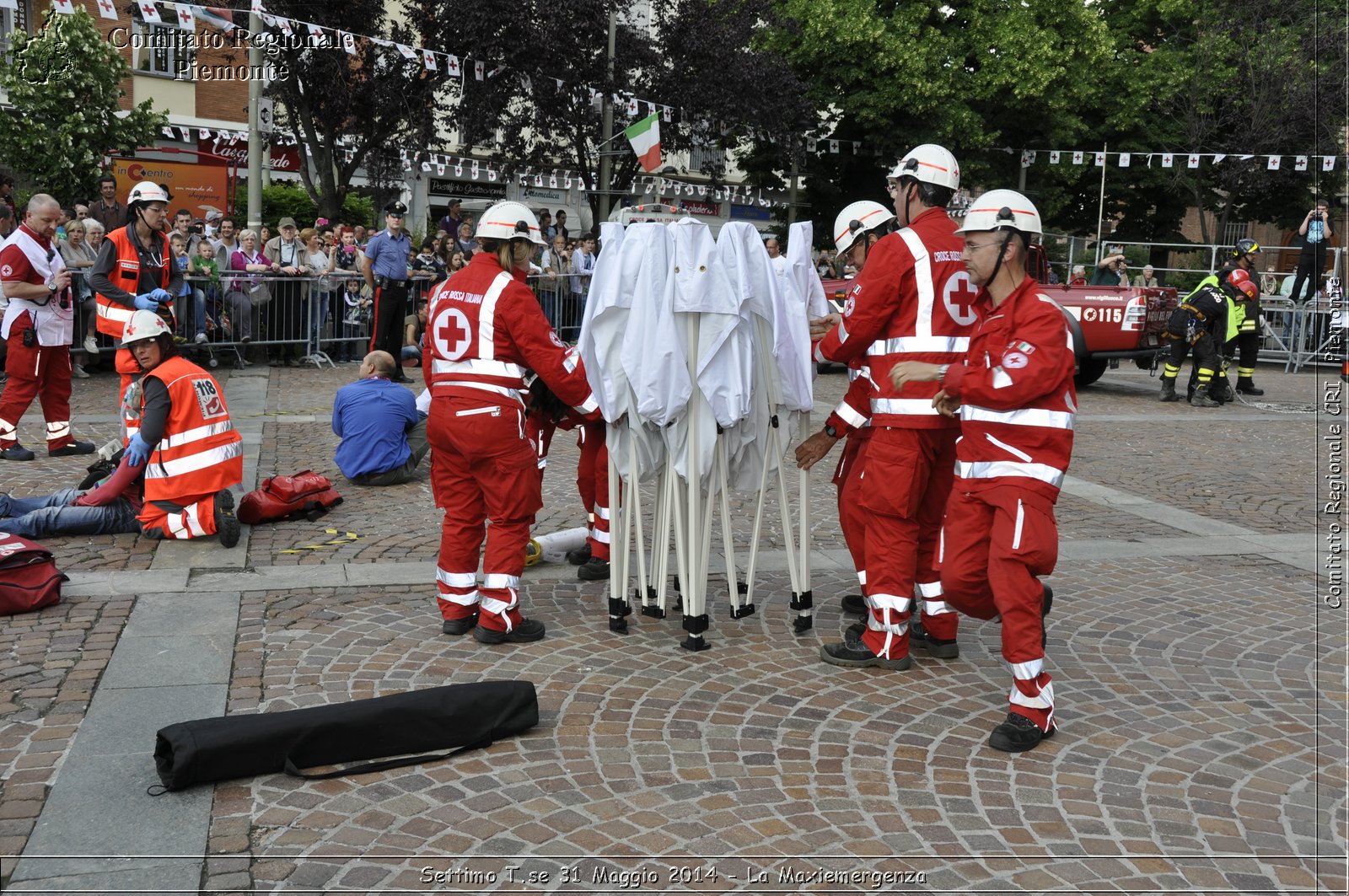 Settimo T.se 31 Maggio 2014 - La Maxiemergenza - Comitato Regionale del Piemonte