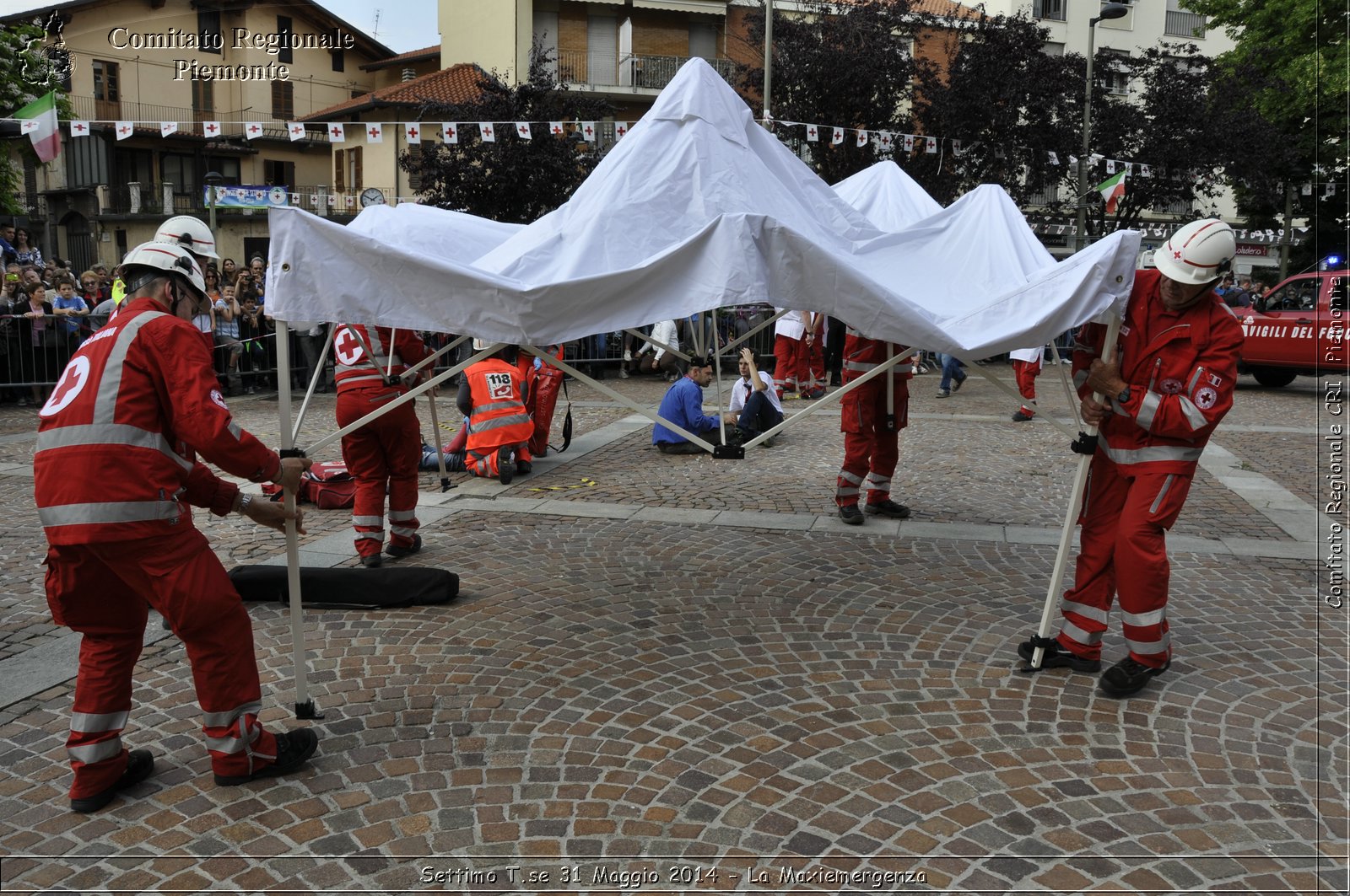 Settimo T.se 31 Maggio 2014 - La Maxiemergenza - Comitato Regionale del Piemonte