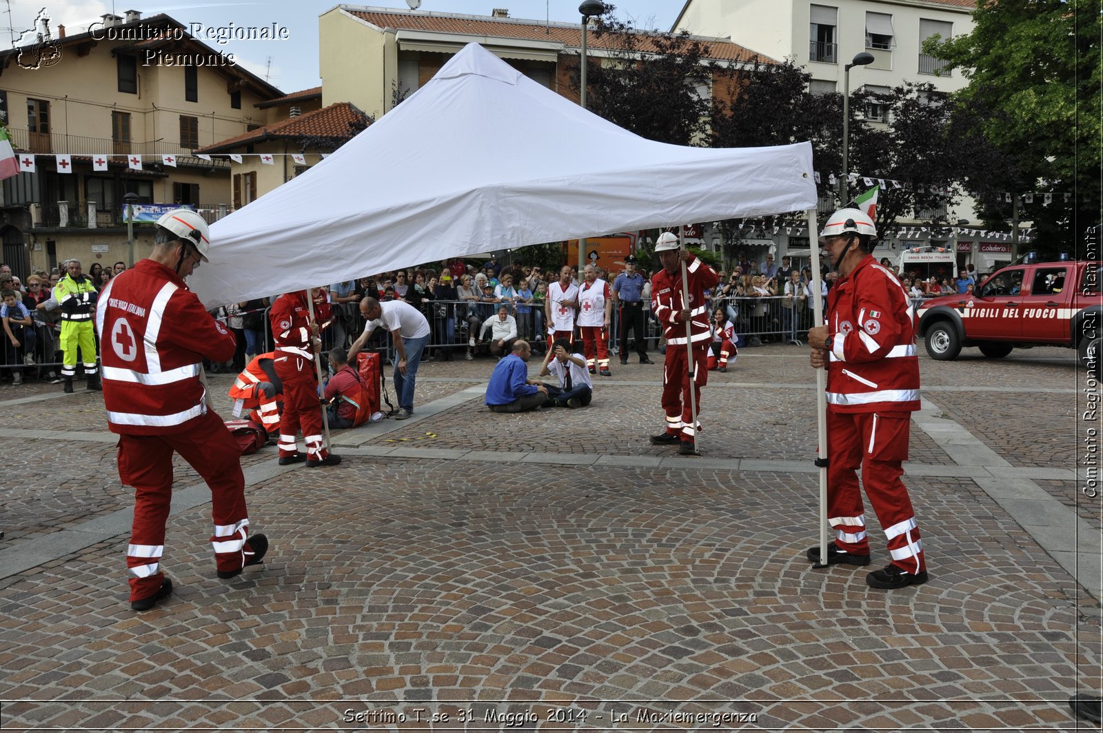 Settimo T.se 31 Maggio 2014 - La Maxiemergenza - Comitato Regionale del Piemonte