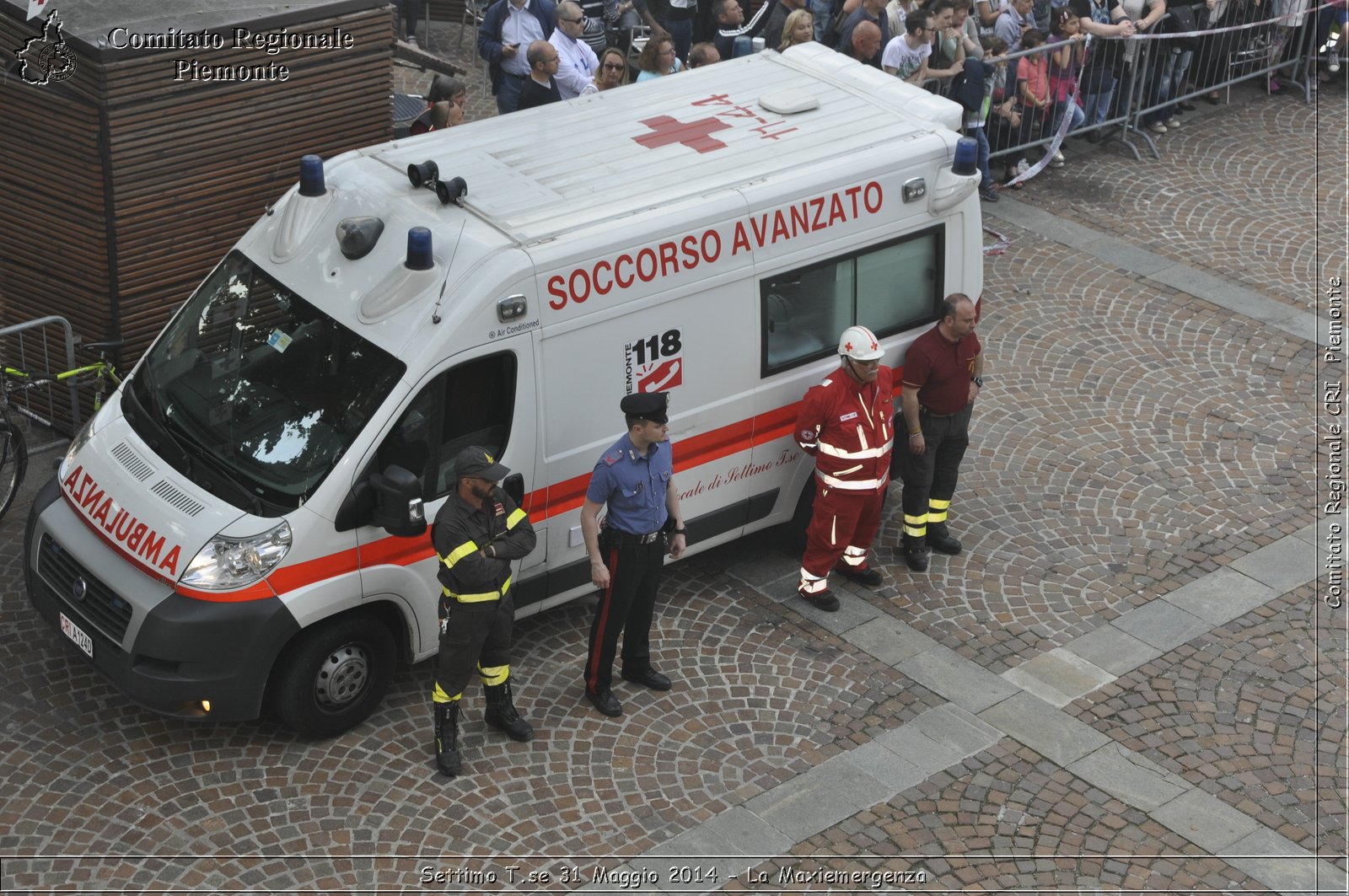 Settimo T.se 31 Maggio 2014 - La Maxiemergenza - Comitato Regionale del Piemonte