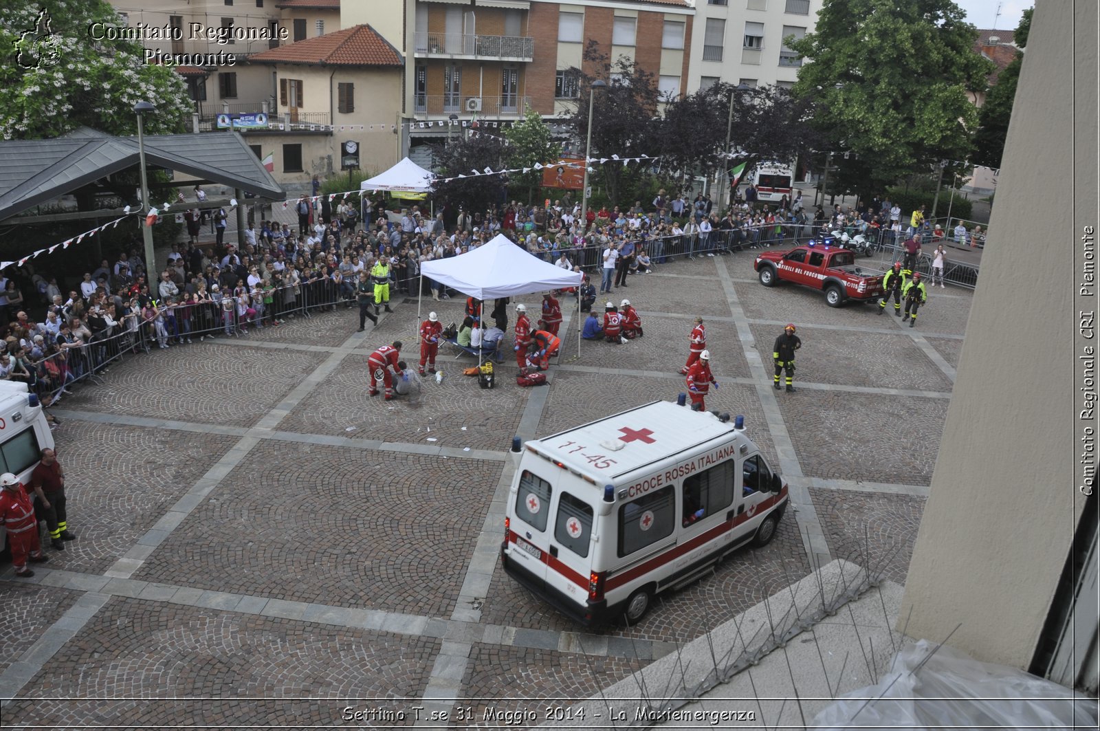 Settimo T.se 31 Maggio 2014 - La Maxiemergenza - Comitato Regionale del Piemonte