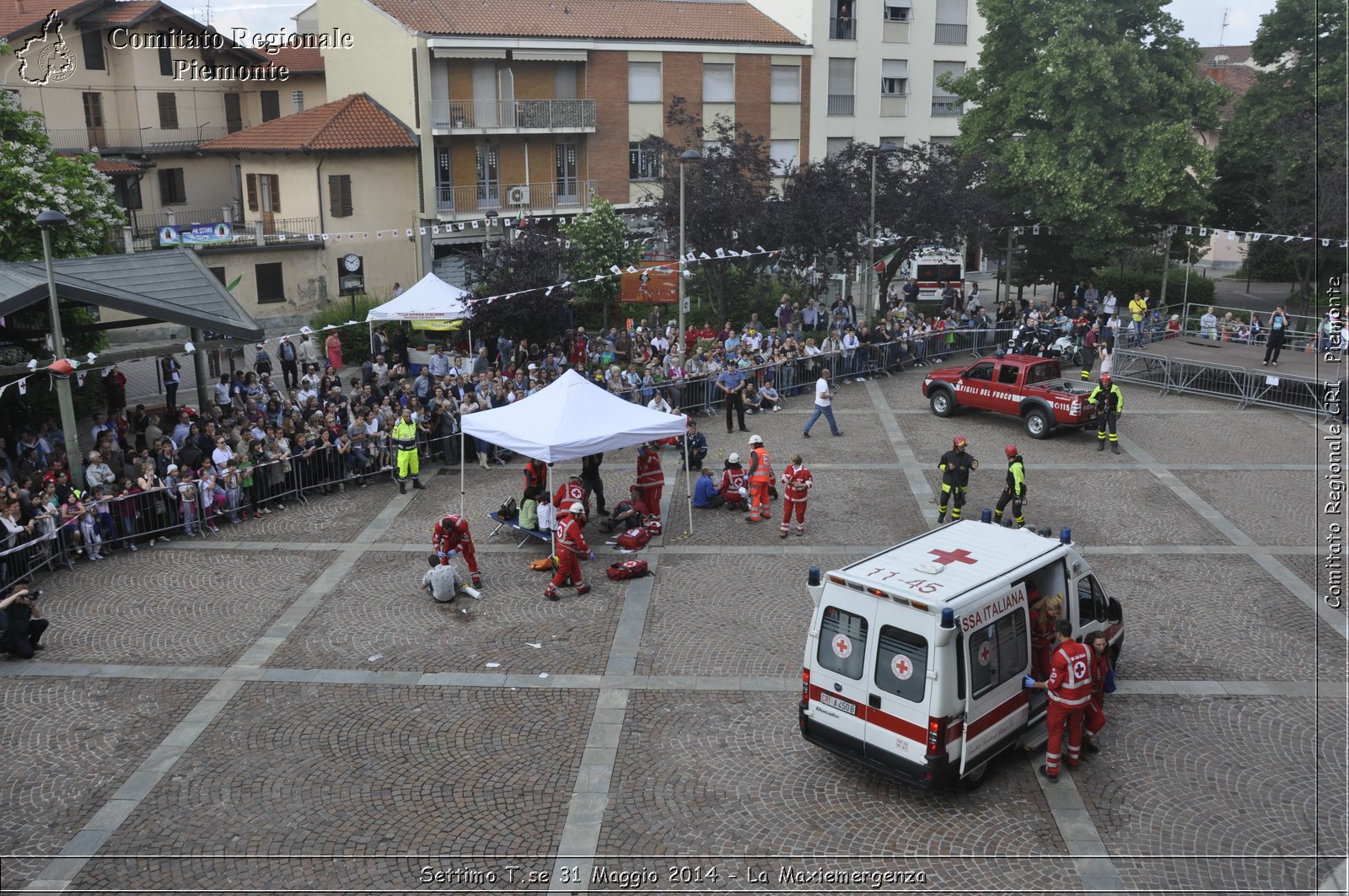 Settimo T.se 31 Maggio 2014 - La Maxiemergenza - Comitato Regionale del Piemonte