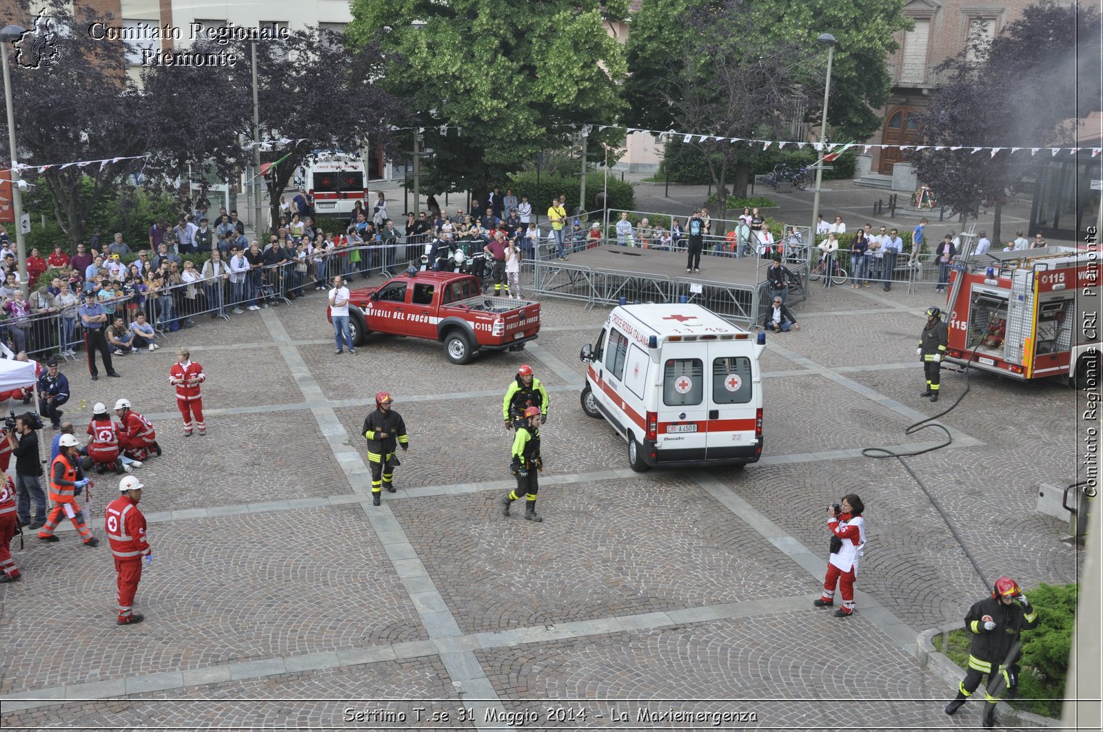 Settimo T.se 31 Maggio 2014 - La Maxiemergenza - Comitato Regionale del Piemonte