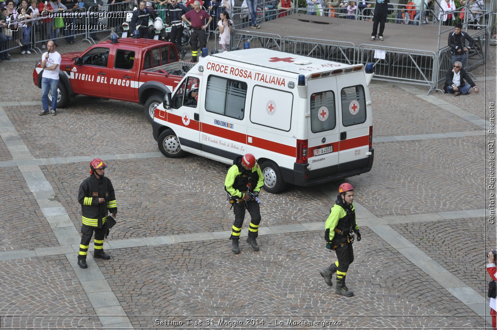 Settimo T.se 31 Maggio 2014 - La Maxiemergenza - Comitato Regionale del Piemonte