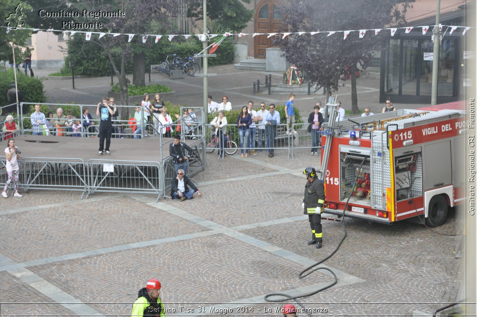 Settimo T.se 31 Maggio 2014 - La Maxiemergenza - Comitato Regionale del Piemonte