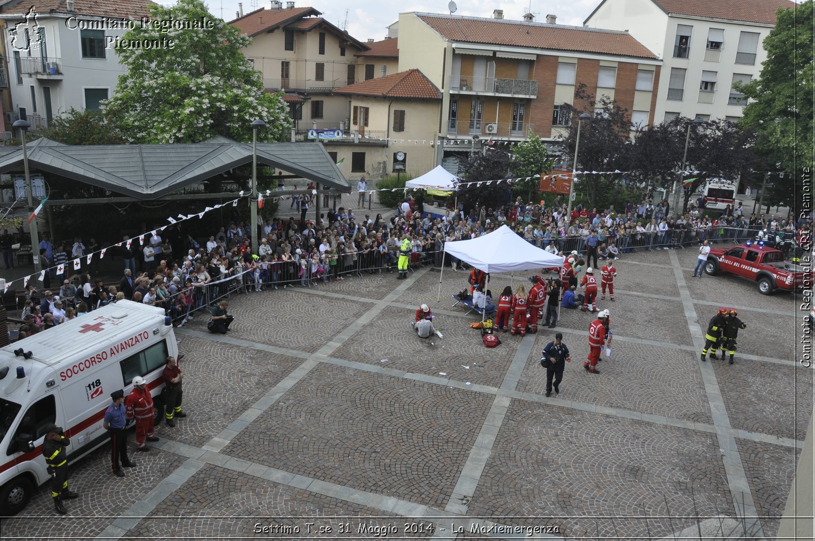 Settimo T.se 31 Maggio 2014 - La Maxiemergenza - Comitato Regionale del Piemonte