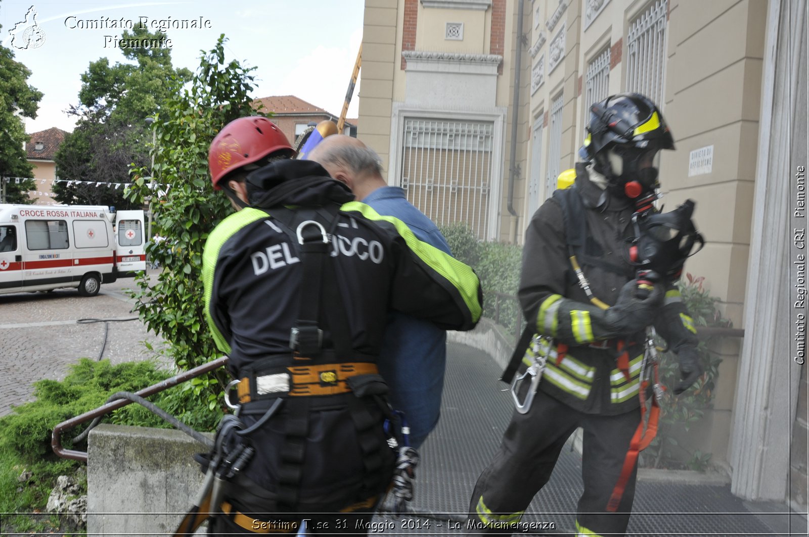 Settimo T.se 31 Maggio 2014 - La Maxiemergenza - Comitato Regionale del Piemonte