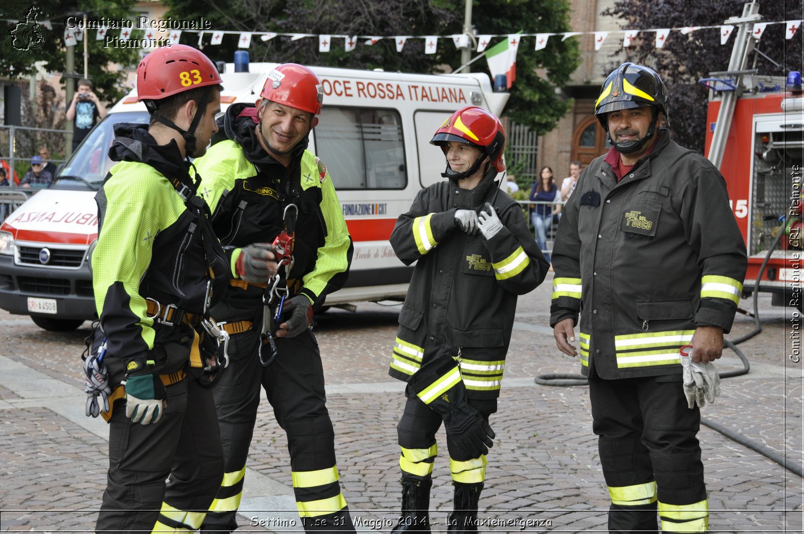 Settimo T.se 31 Maggio 2014 - La Maxiemergenza - Comitato Regionale del Piemonte