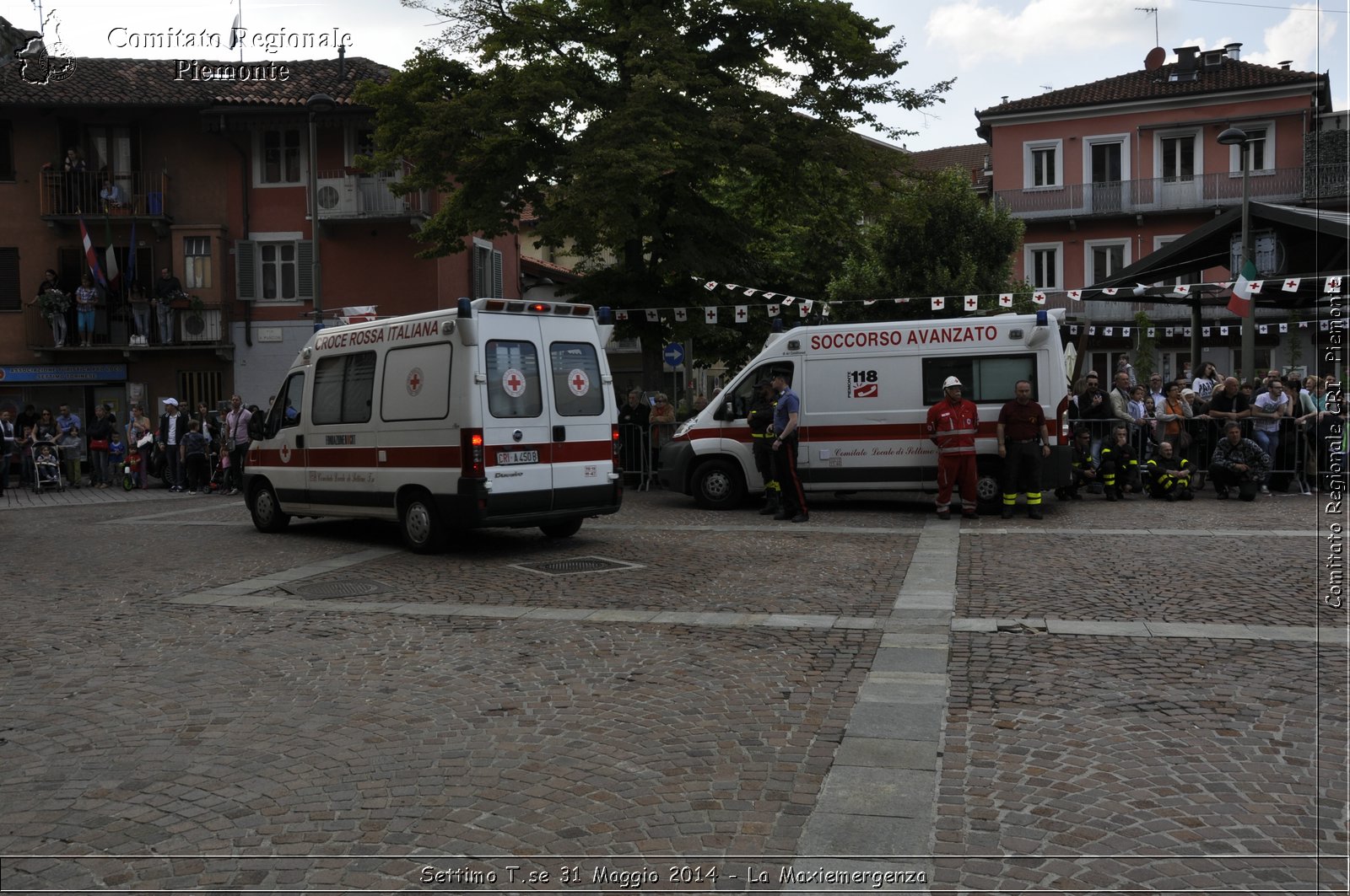 Settimo T.se 31 Maggio 2014 - La Maxiemergenza - Comitato Regionale del Piemonte