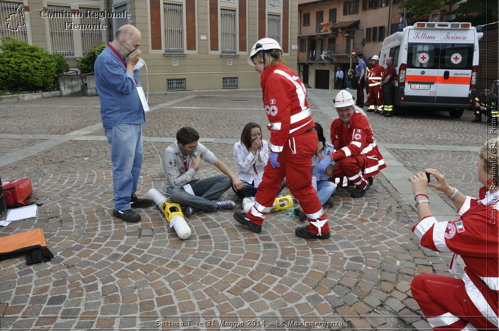 Settimo T.se 31 Maggio 2014 - La Maxiemergenza - Comitato Regionale del Piemonte