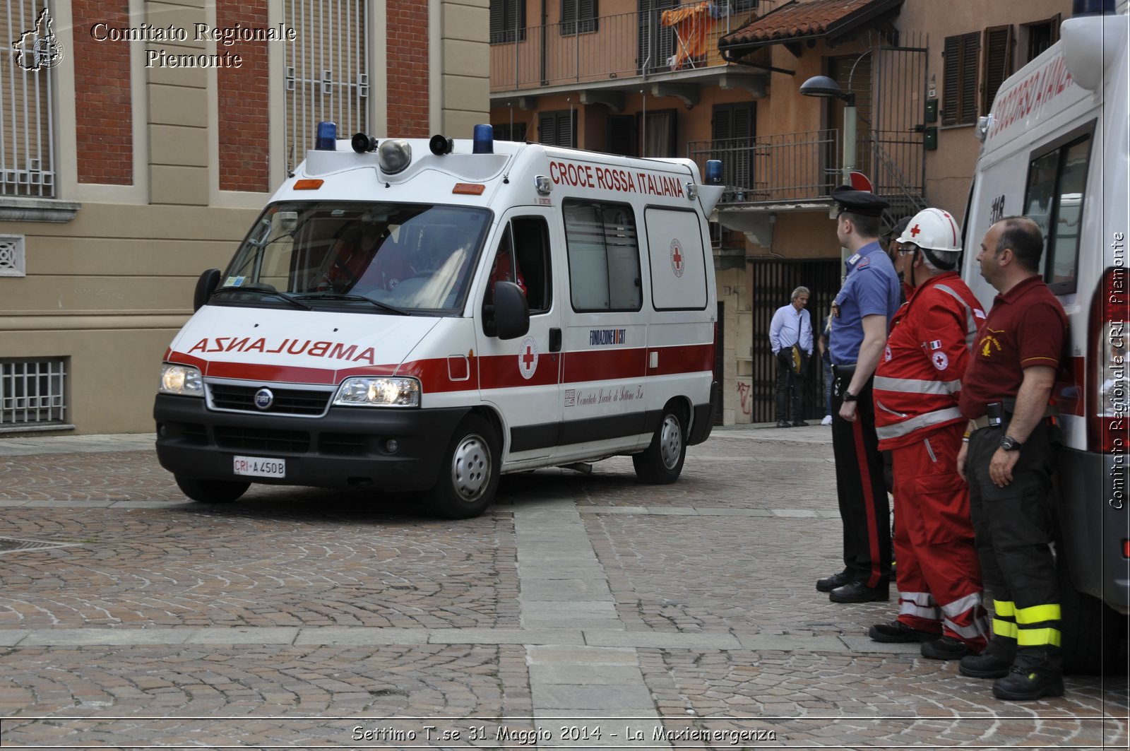 Settimo T.se 31 Maggio 2014 - La Maxiemergenza - Comitato Regionale del Piemonte